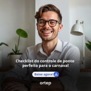 Checklist do controle de ponto perfeito para o carnaval